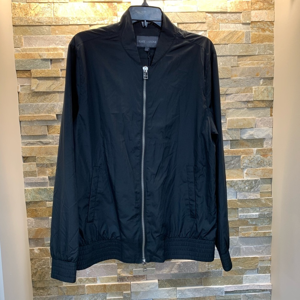 🎁 Slate & Stone Bomber Jacket